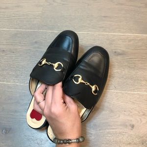 Black women mule flats